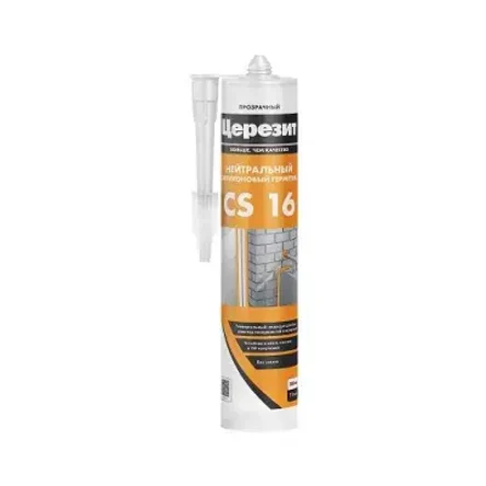 Нейтральный силиконовый герметик Ceresit CS 16 Neutral Universal
