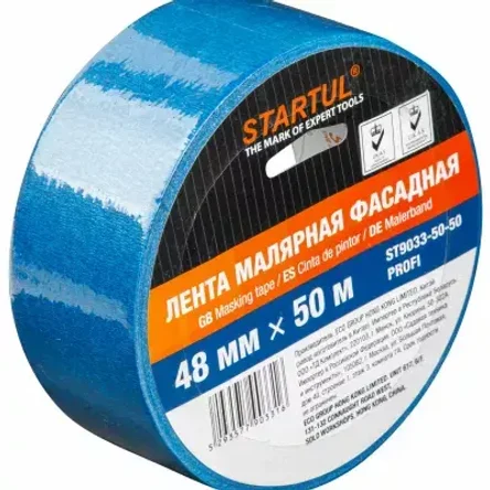 Лента малярная фасадная 48ммх50м STARTUL PROFI